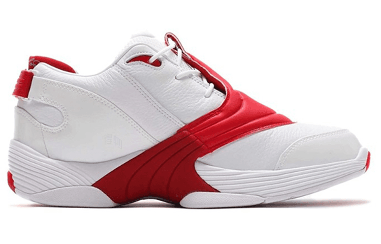 Ретро баскетбольные кроссовки Reebok Answer 5 White Red - изображение 2