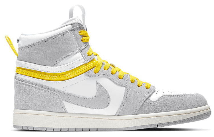 Ретро баскетбольные кроссовки Jordan Air Jordan 1 High Switch "Light Smoke Grey" - изображение 2