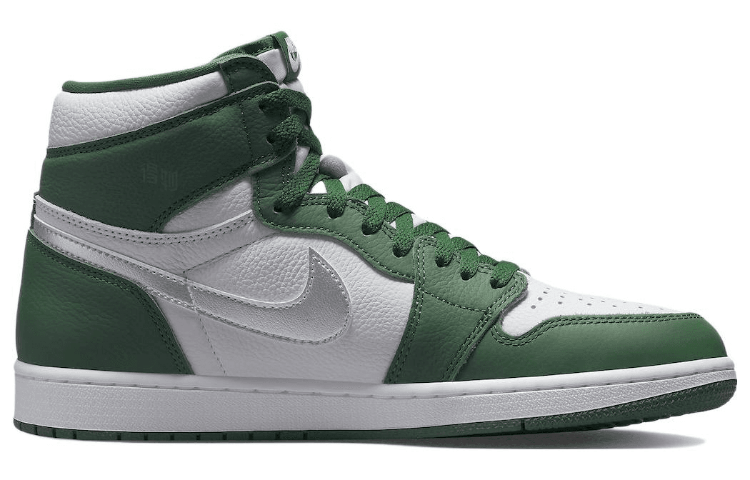 Ретро баскетбольные кроссовки Jordan Air Jordan 1 Retro High OG "Gorge Green" - изображение 2