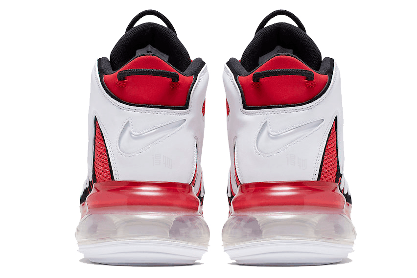 Кроссовки для баскетбола Nike Air More Uptempo 720 Red White - изображение 4