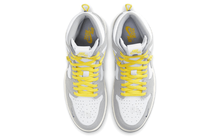 Ретро баскетбольные кроссовки Jordan Air Jordan 1 High Switch "Light Smoke Grey" - изображение 4