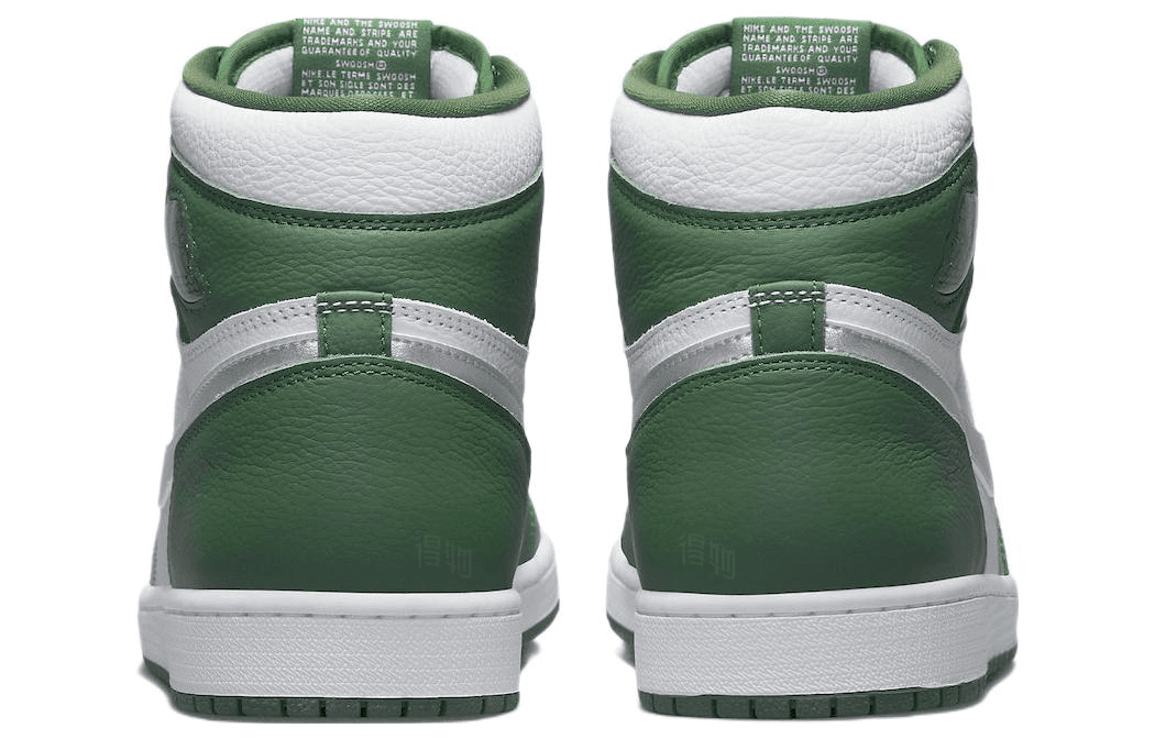 Ретро баскетбольные кроссовки Jordan Air Jordan 1 Retro High OG "Gorge Green" - изображение 5