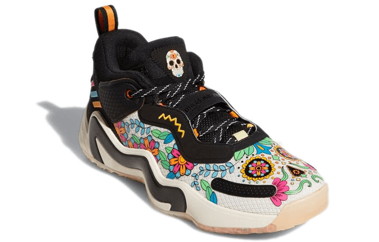 Кроссовки для баскетбола adidas D.O.N. Issue #3 "Day of the Dead" - изображение 3