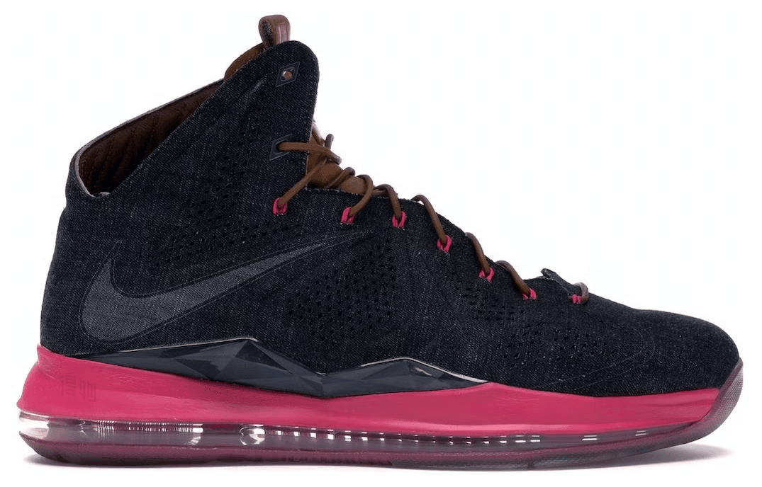Кроссовки для баскетбола Nike LeBron 10 EXT Denim - изображение 2