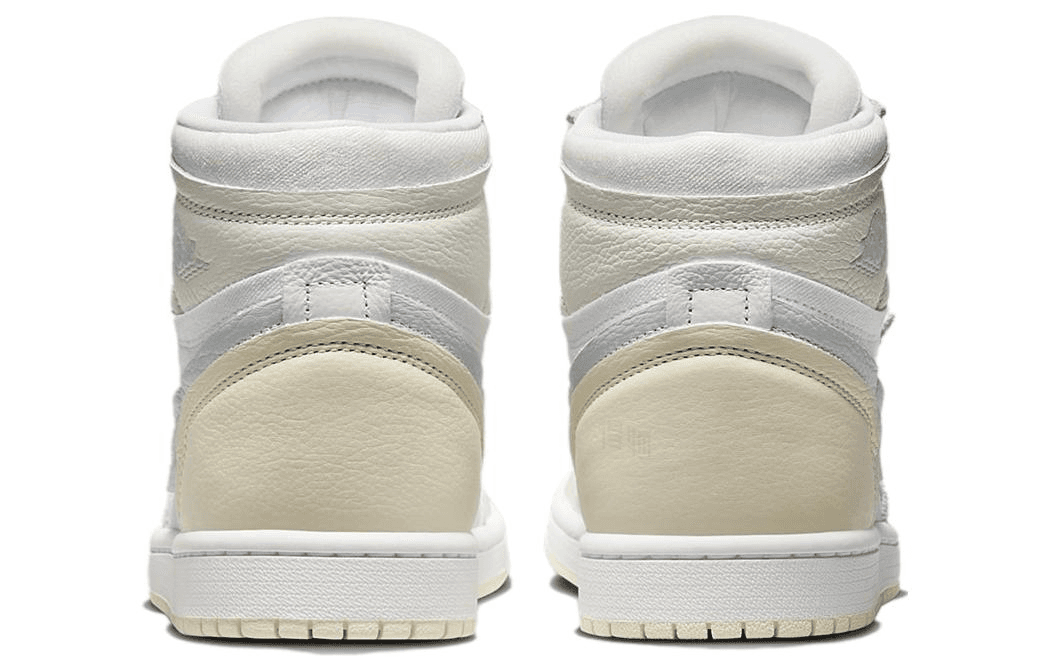 Ретро баскетбольные кроссовки Jordan Air Jordan 1 MM High White Yellow — фото 5