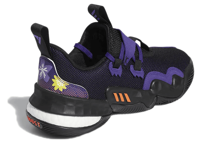 Кроссовки для баскетбола adidas Trae Young 1 Black Purple - изображение 4