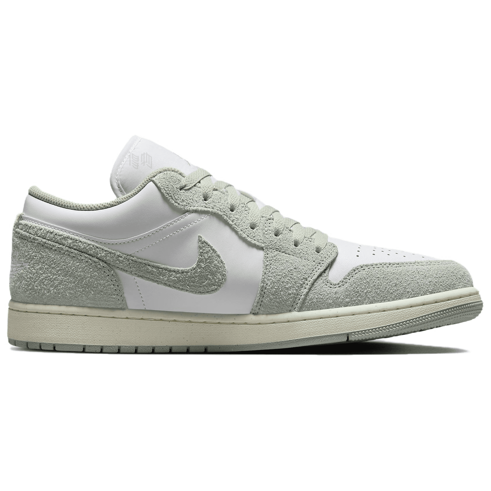 Ретро баскетбольные кроссовки Jordan Air Jordan 1 Low White Green - изображение 2