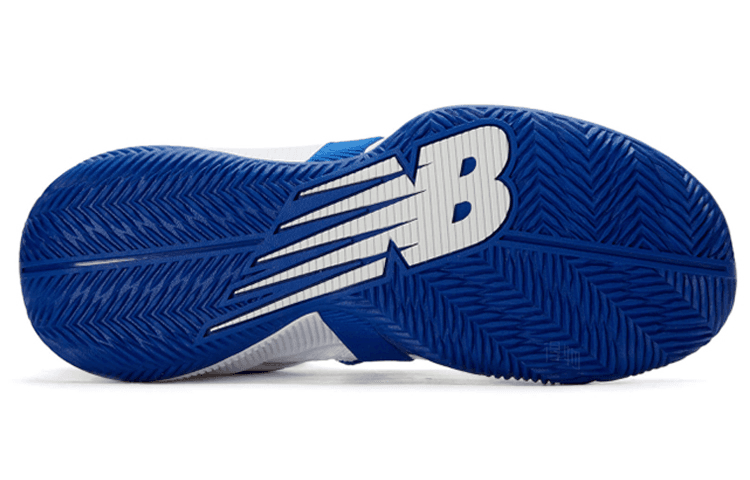 Ретро баскетбольные кроссовки New Balance OMN1S Low Blue White - изображение 5
