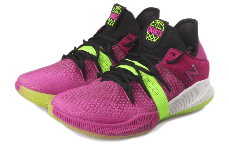 Ретро баскетбольные кроссовки New Balance OMN1S Low Purple - изображение 3