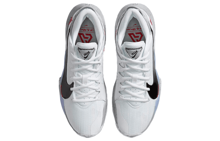Кроссовки для баскетбола Nike Air Zoom Freak 2 White Cement - изображение 4