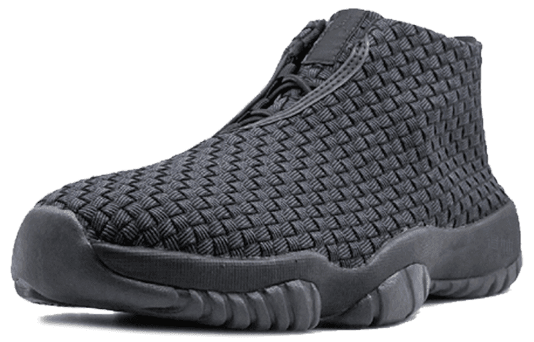 Ретро баскетбольные кроссовки Jordan Future Triple Black - изображение 2