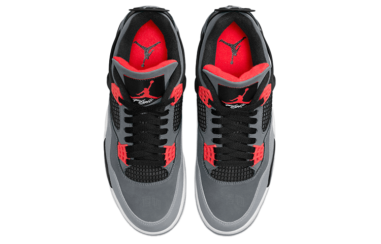 Ретро баскетбольные кроссовки Jordan Air Jordan 4 Retro "Infrared" - изображение 4