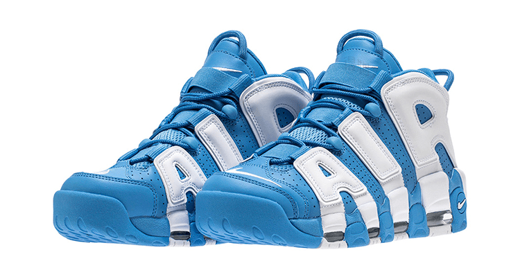 Кроссовки для баскетбола Nike Air More Uptempo University Blue - изображение 2