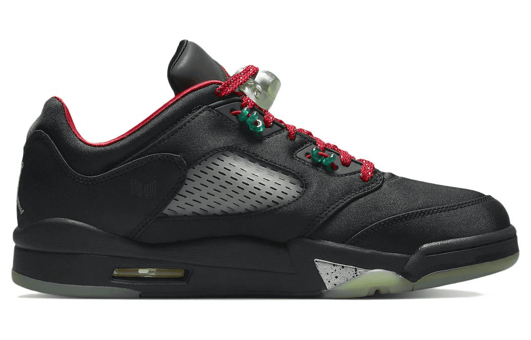 Ретро баскетбольные кроссовки CLOT x Air Jordan 5 Retro Low "Jade" - изображение 2