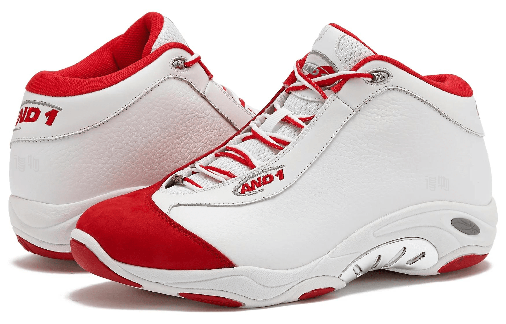 Кроссовки для баскетбола AND1 Tai Chi White Red - изображение 3