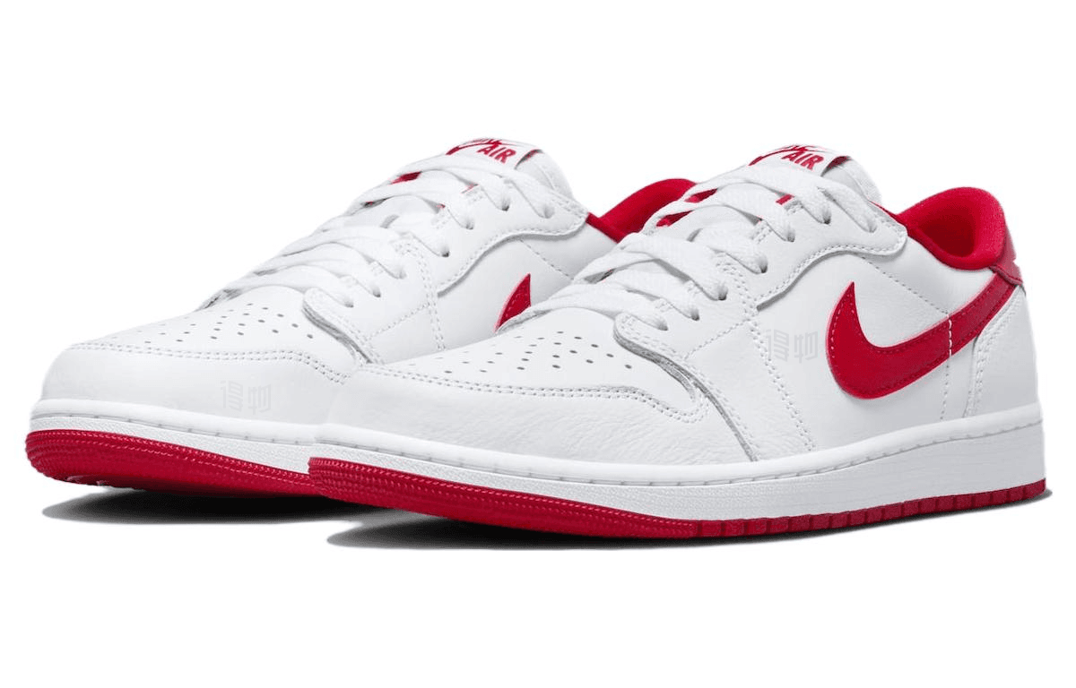 Ретро баскетбольные кроссовки Jordan Air Jordan 1 Low OG "University Red" - изображение 3