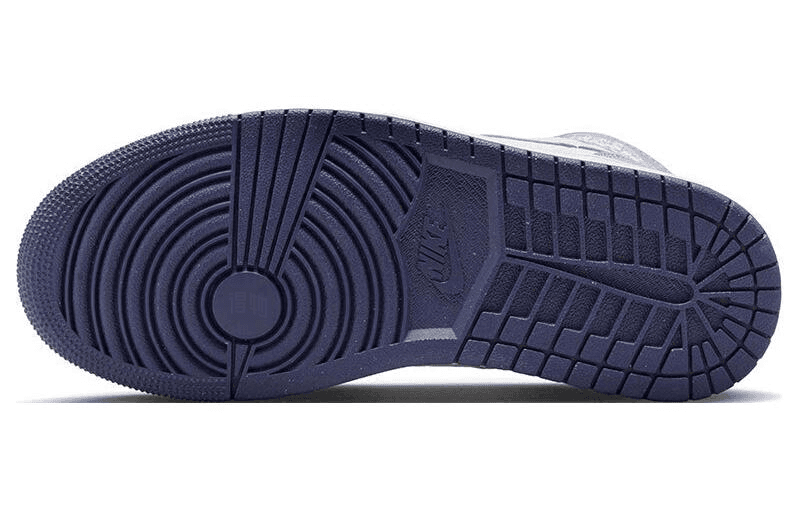 Ретро баскетбольные кроссовки Jordan Air Jordan 1 Mid "Purple Chenille" - изображение 5
