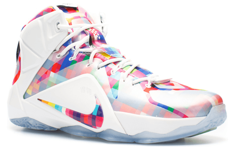 Кроссовки для баскетбола Nike Lebron 12 EXT Prism - изображение 2
