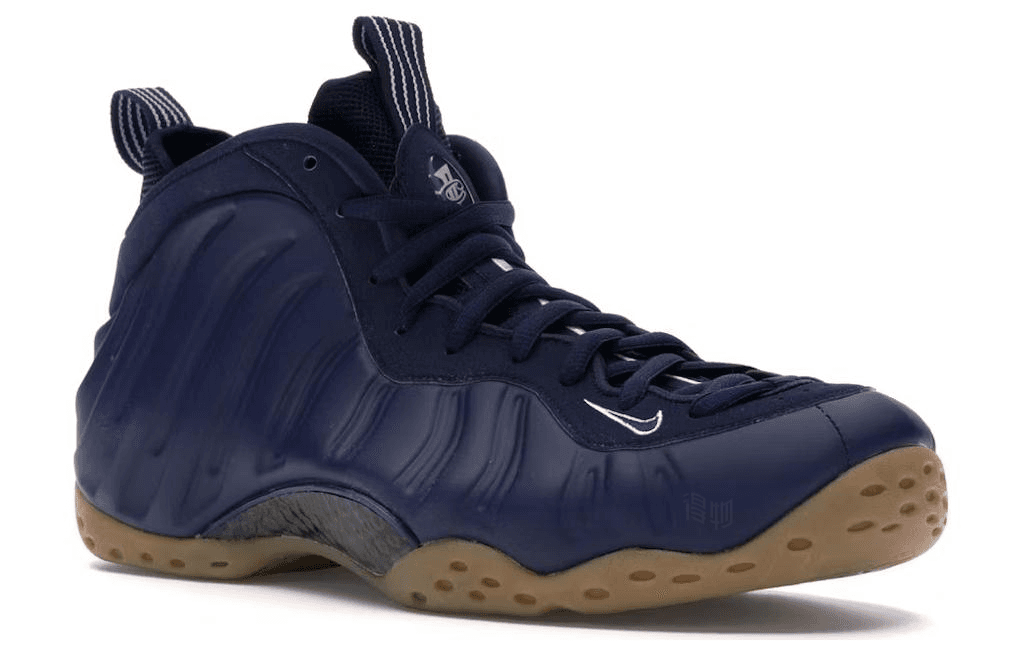 Ретро баскетбольные кроссовки Nike Foamposite One Midnight Navy - изображение 3