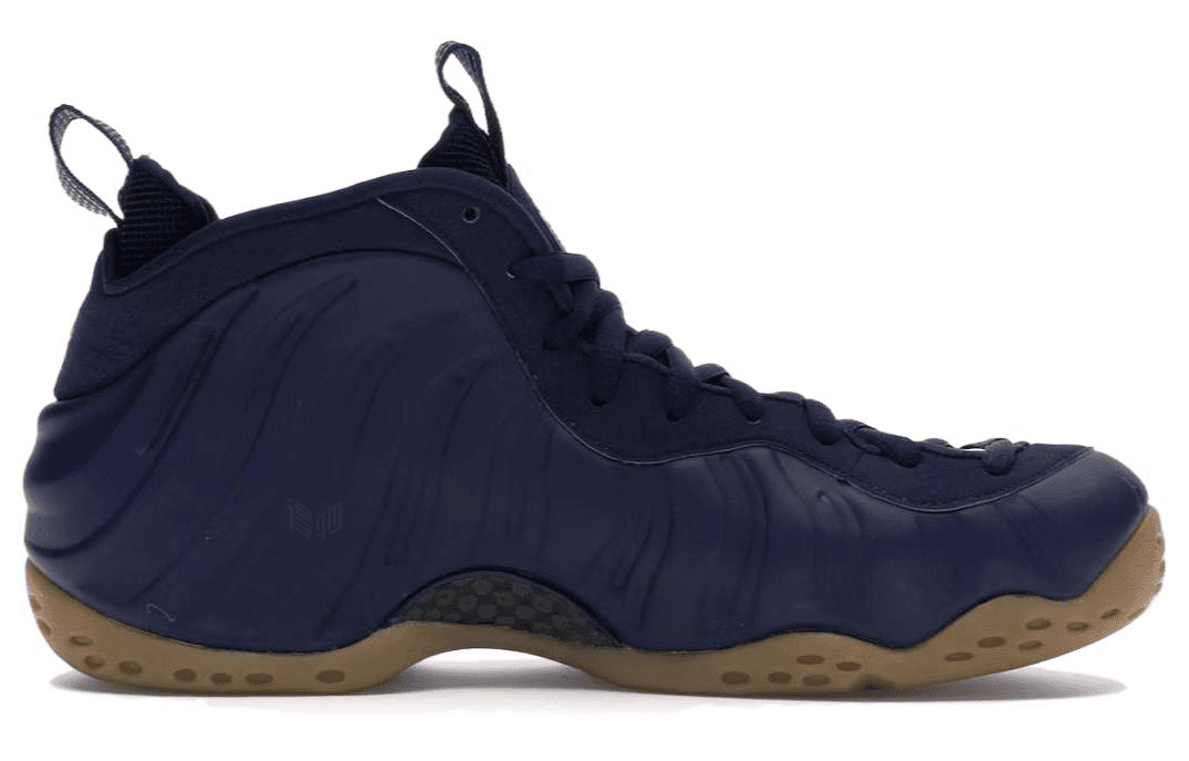 Ретро баскетбольные кроссовки Nike Foamposite One Midnight Navy - изображение 2