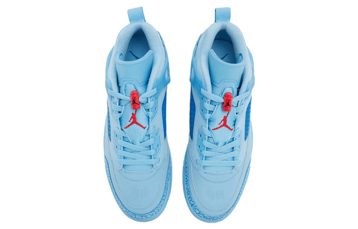 Ретро баскетбольные кроссовки Jordan Spizike Low Blue - изображение 3
