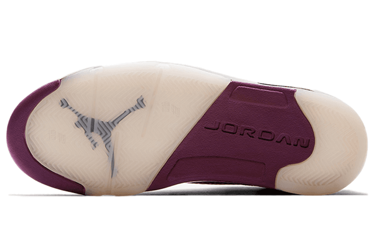 Ретро баскетбольные кроссовки Jordan Air Jordan 5 Retro Premium Wine - изображение 6