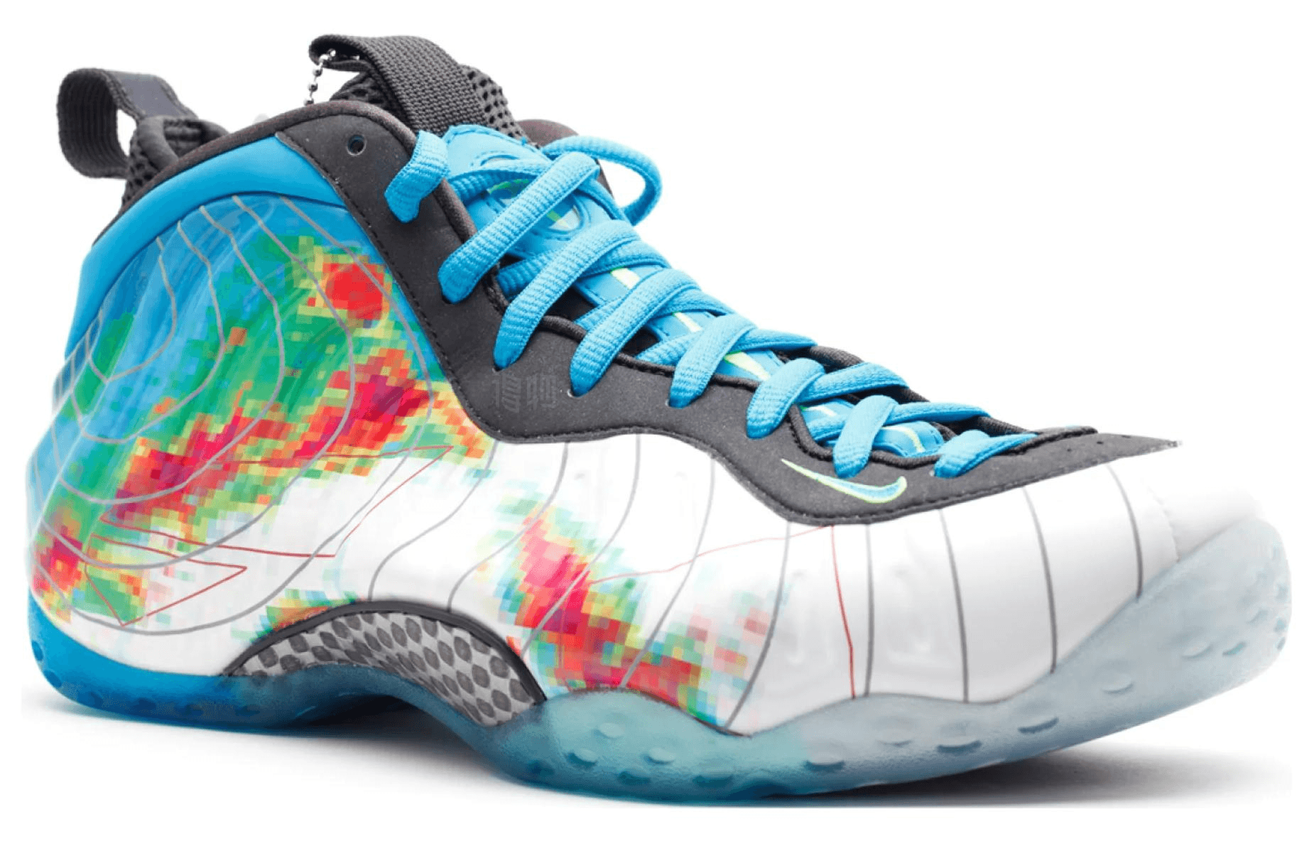 Ретро баскетбольные кроссовки Nike Foamposite One Weatherman - изображение 3