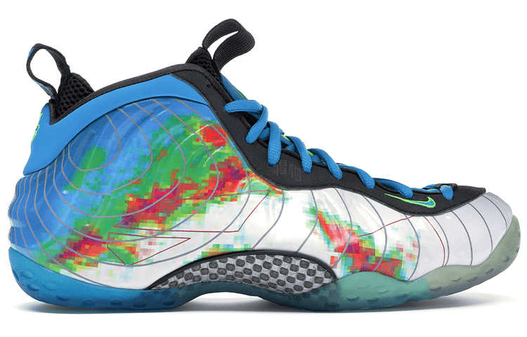 Ретро баскетбольные кроссовки Nike Foamposite One Weatherman - изображение 2