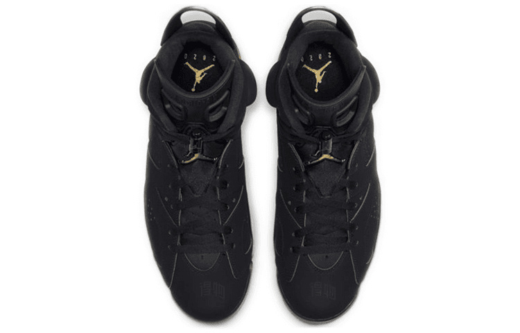 Ретро баскетбольные кроссовки Jordan Air Jordan 6 DMP Black Gold - изображение 4
