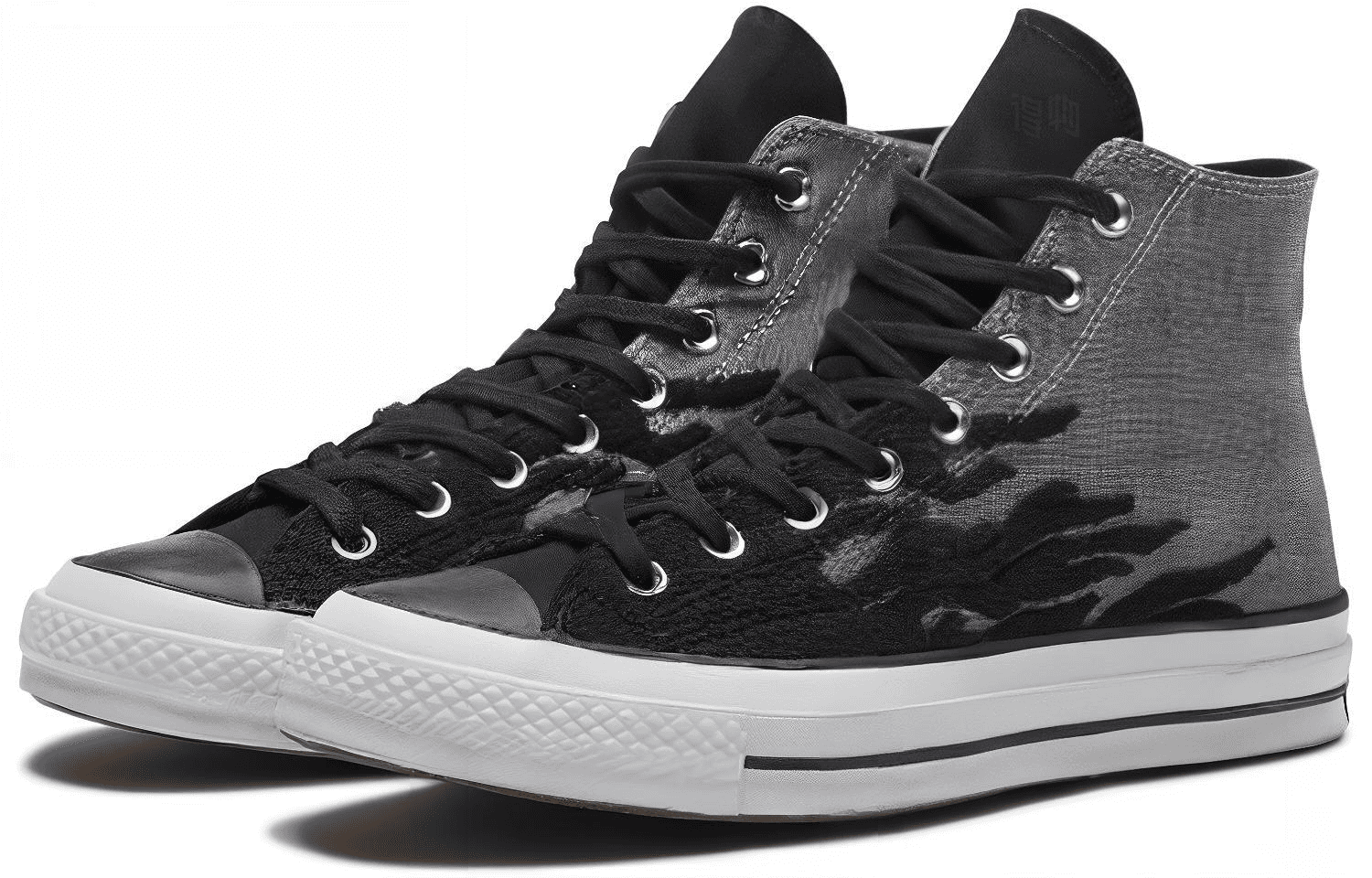 Кеды Converse 1970s High Top Black Grey - изображение 3