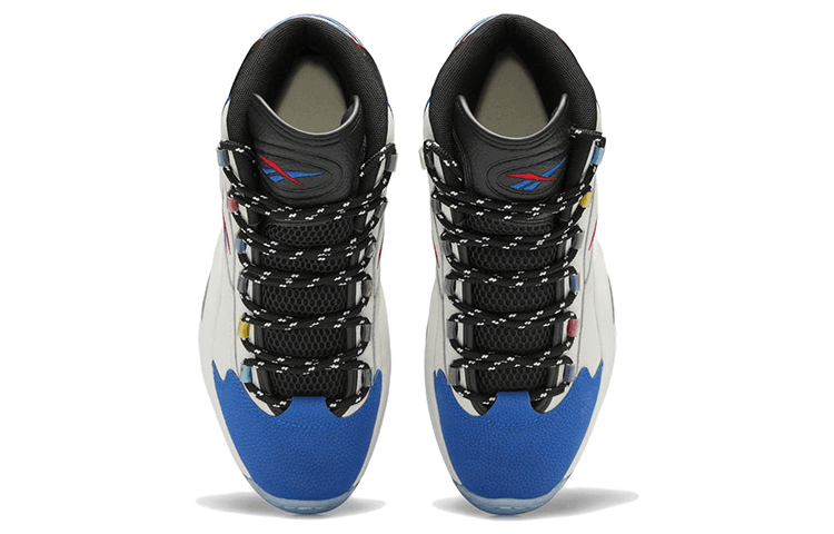 Ретро баскетбольные кроссовки Reebok Question Mid "Answer To No One" - изображение 4