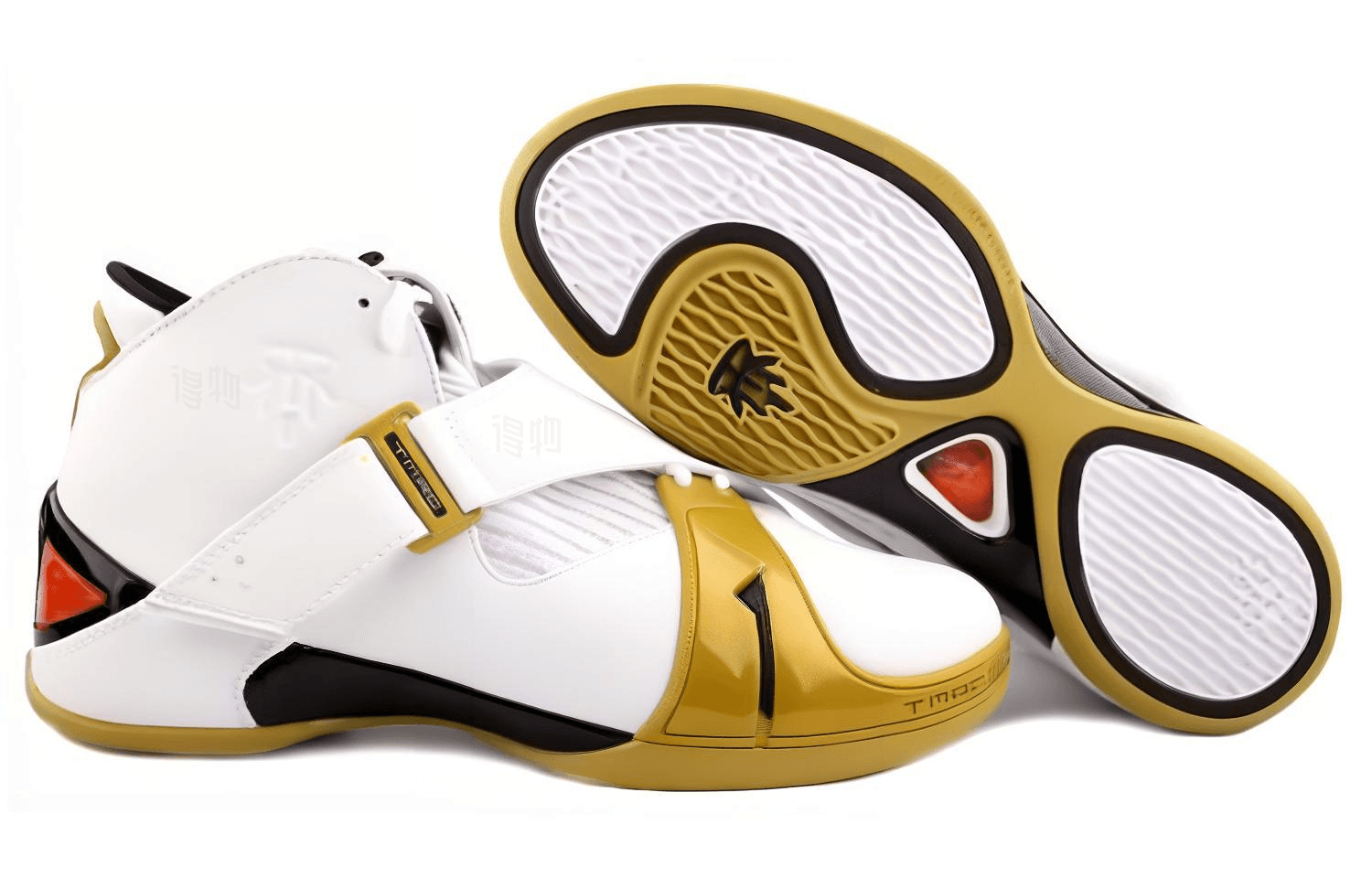 Кроссовки для баскетбола adidas T Mac 5 White Gold - изображение 4