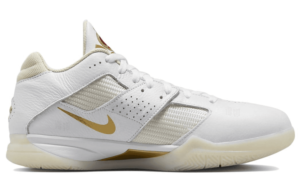 Кроссовки для баскетбола Nike KD 3 "White and Gold" - изображение 2