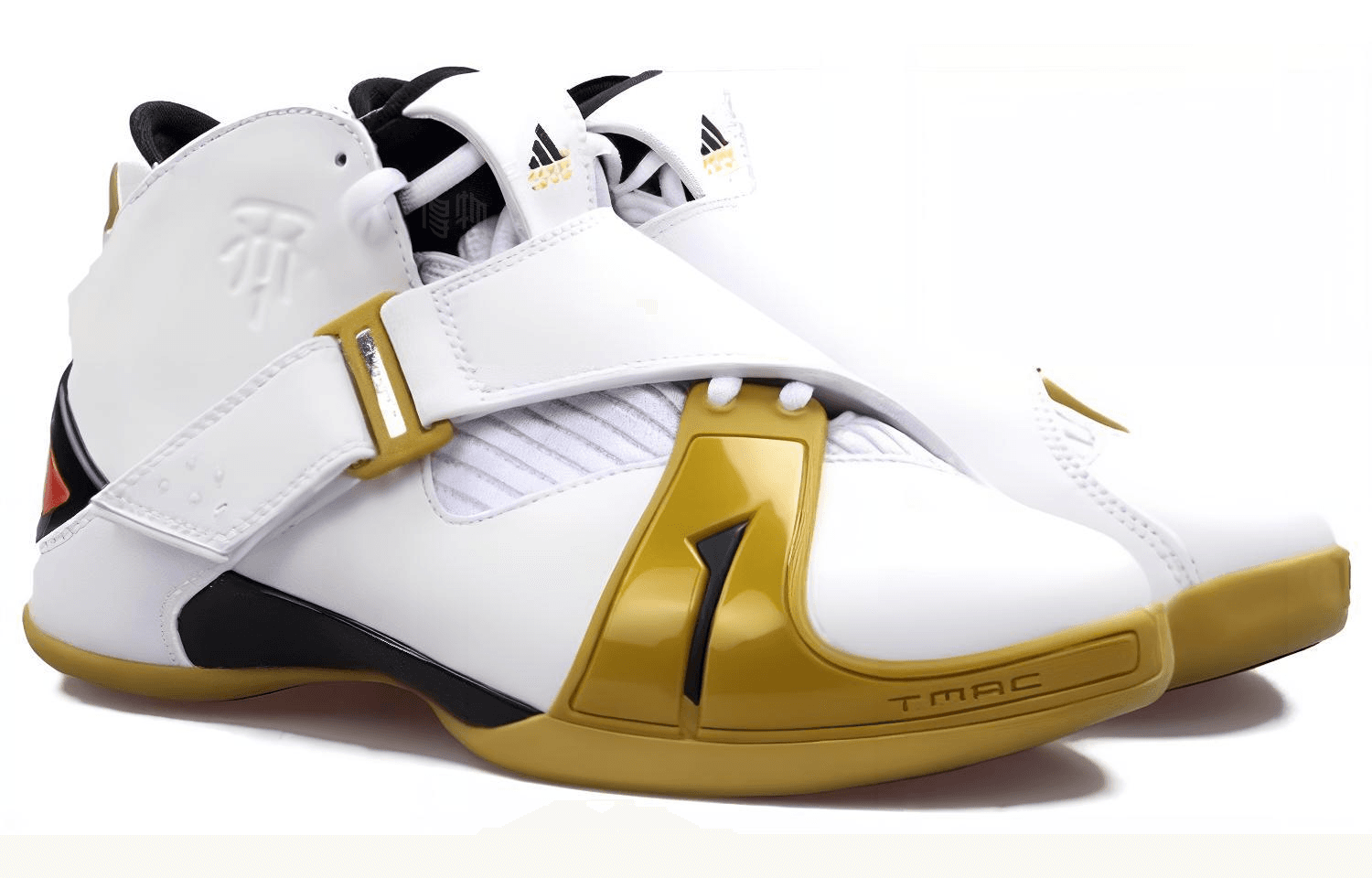 Кроссовки для баскетбола adidas T Mac 5 White Gold - изображение 2