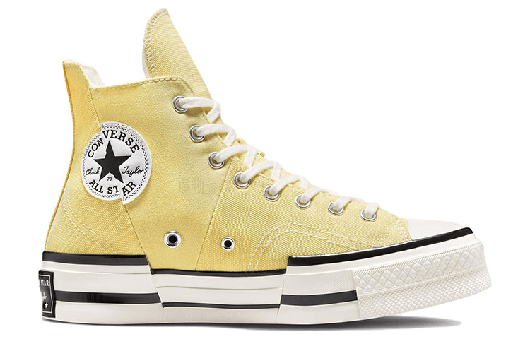 Кеды Converse 1970s Chuck Taylor All Star Plus High Top Pale Yellow - изображение 2