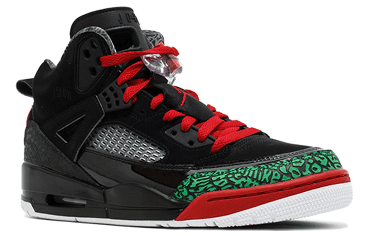 Ретро баскетбольные кроссовки Jordan Spizike Black Varsity Red - изображение 2