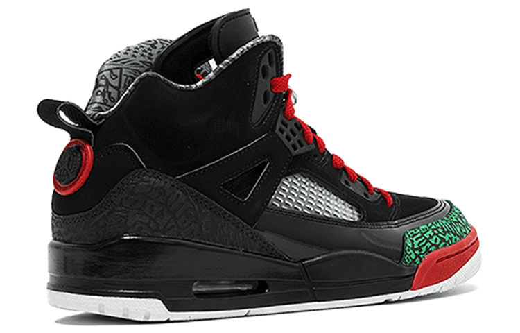 Ретро баскетбольные кроссовки Jordan Spizike Black Varsity Red - изображение 3