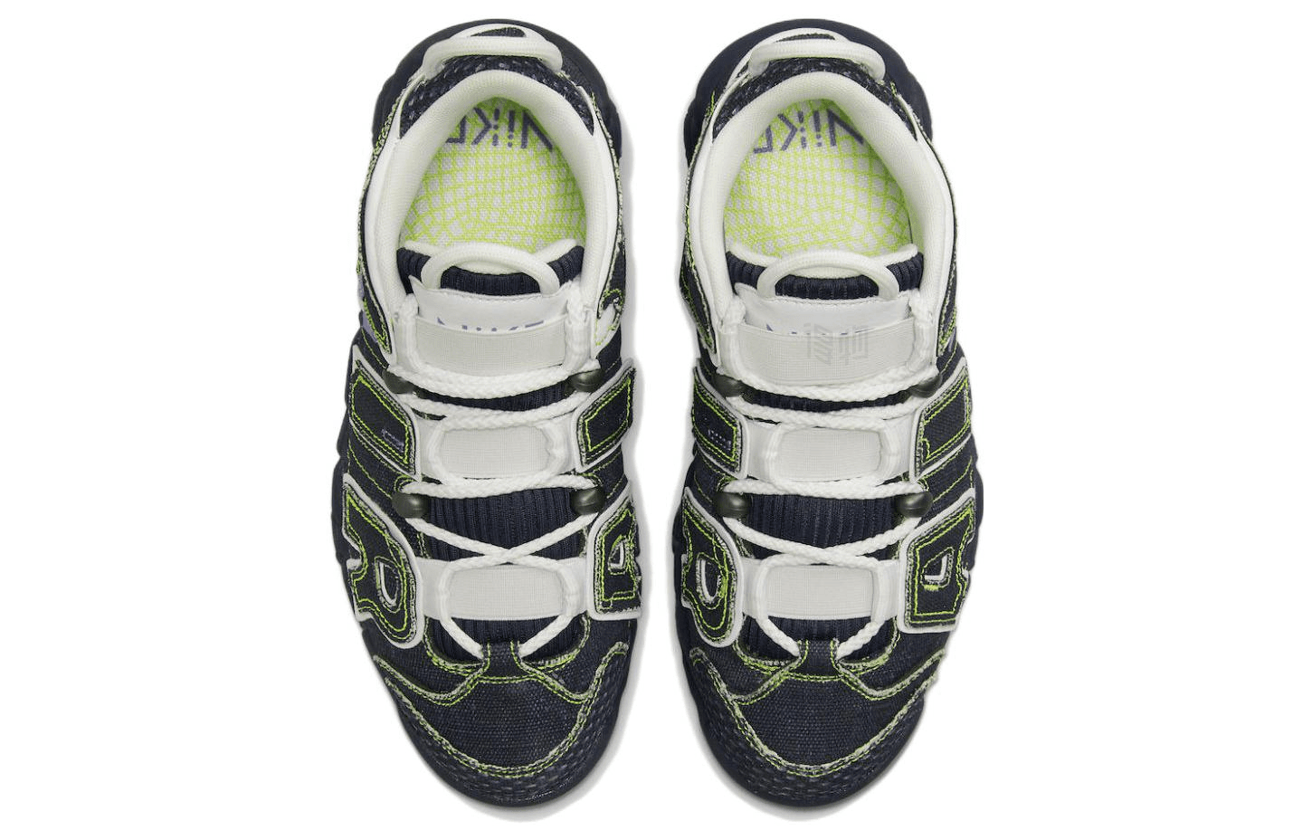 Кроссовки для баскетбола Serena Williams Design Crew x Nike Air More Uptempo Black - изображение 4