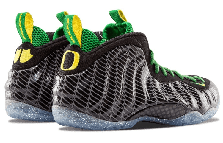 Ретро баскетбольные кроссовки Nike Foamposite One "Oregon Ducks" - изображение 4