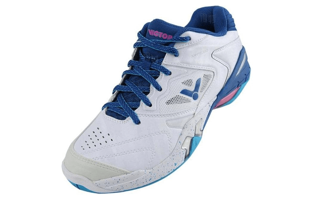 Кроссовки для бадминтона Victor Low-Cut Badminton Shoes White Blue - изображение 3