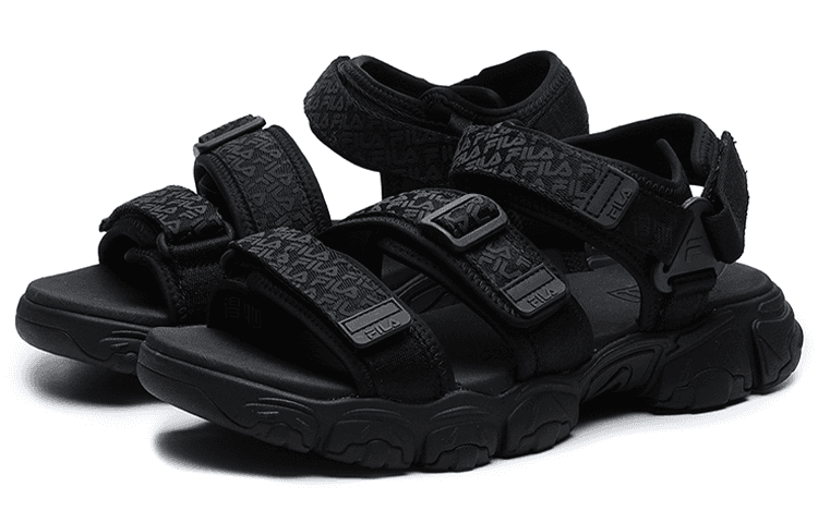 Сандалии с ремешком Fila Fluid Sandal Black - изображение 2