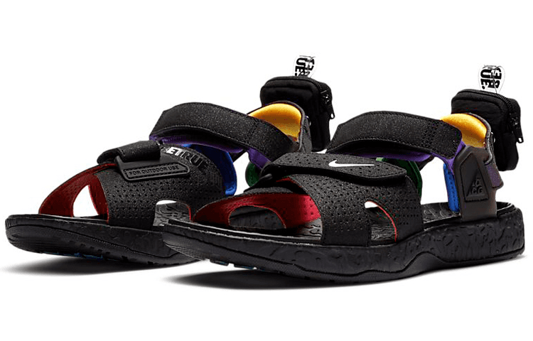 Сандалии с ремешком Nike Air Deschutz Betrue Black - изображение 3