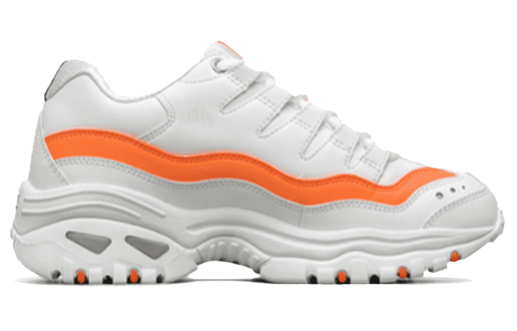 Кроссовки Skechers Energy-Over Joy White Orange - изображение 2
