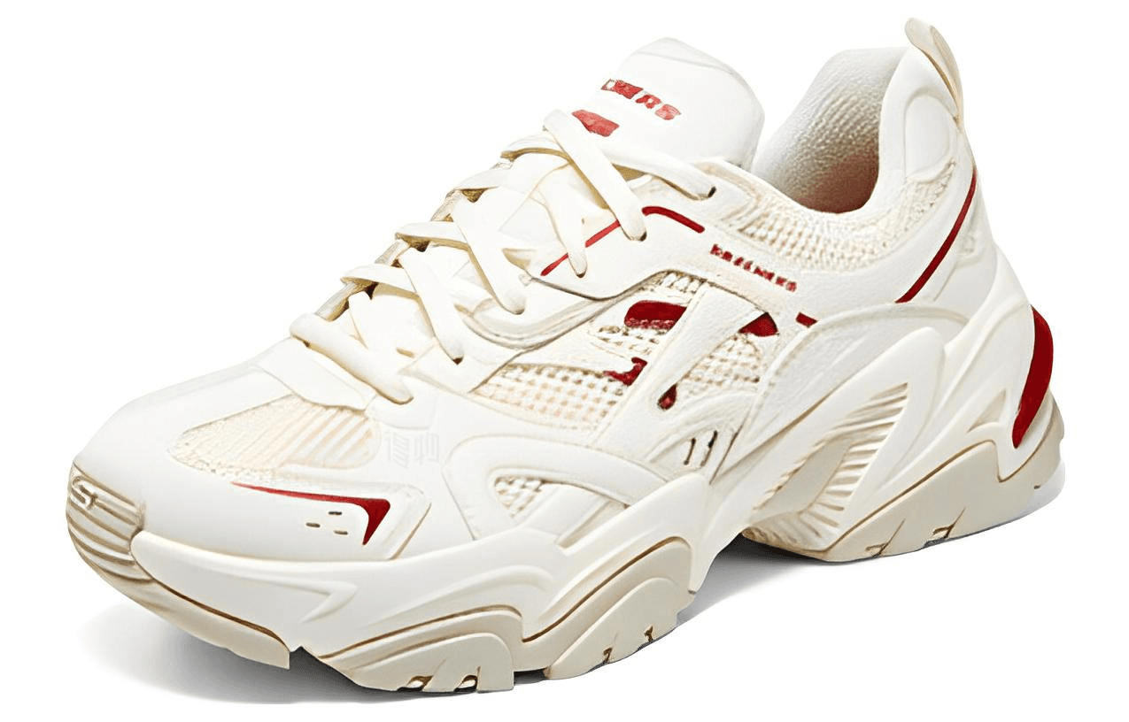Кроссовки Skechers D'LITES 2 White Red - изображение 3