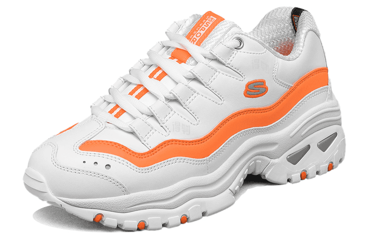 Кроссовки Skechers Energy-Over Joy White Orange - изображение 3