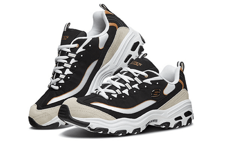 Кроссовки Skechers D'LITES 1.0 Black Gold - изображение 4
