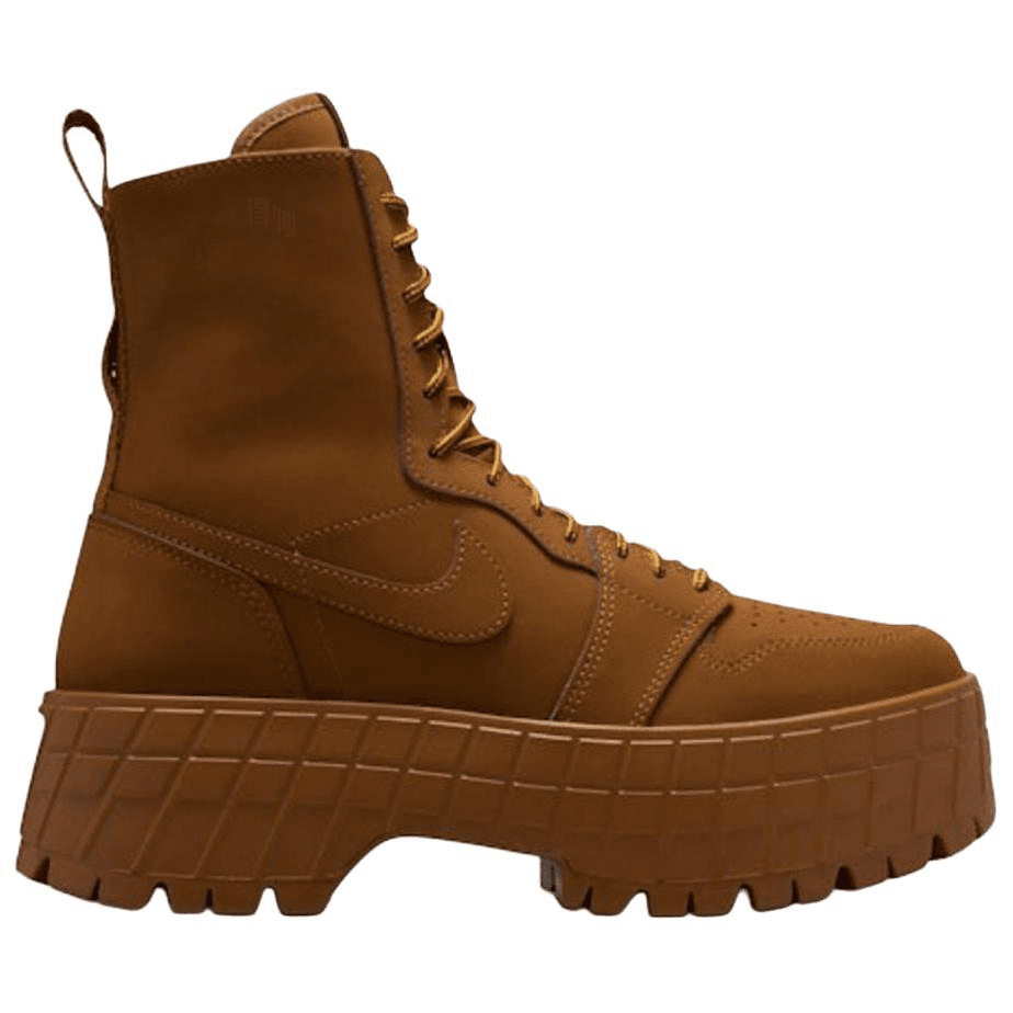 Сапоги Jordan 1 Comfort Soft Brown Women's - изображение 2