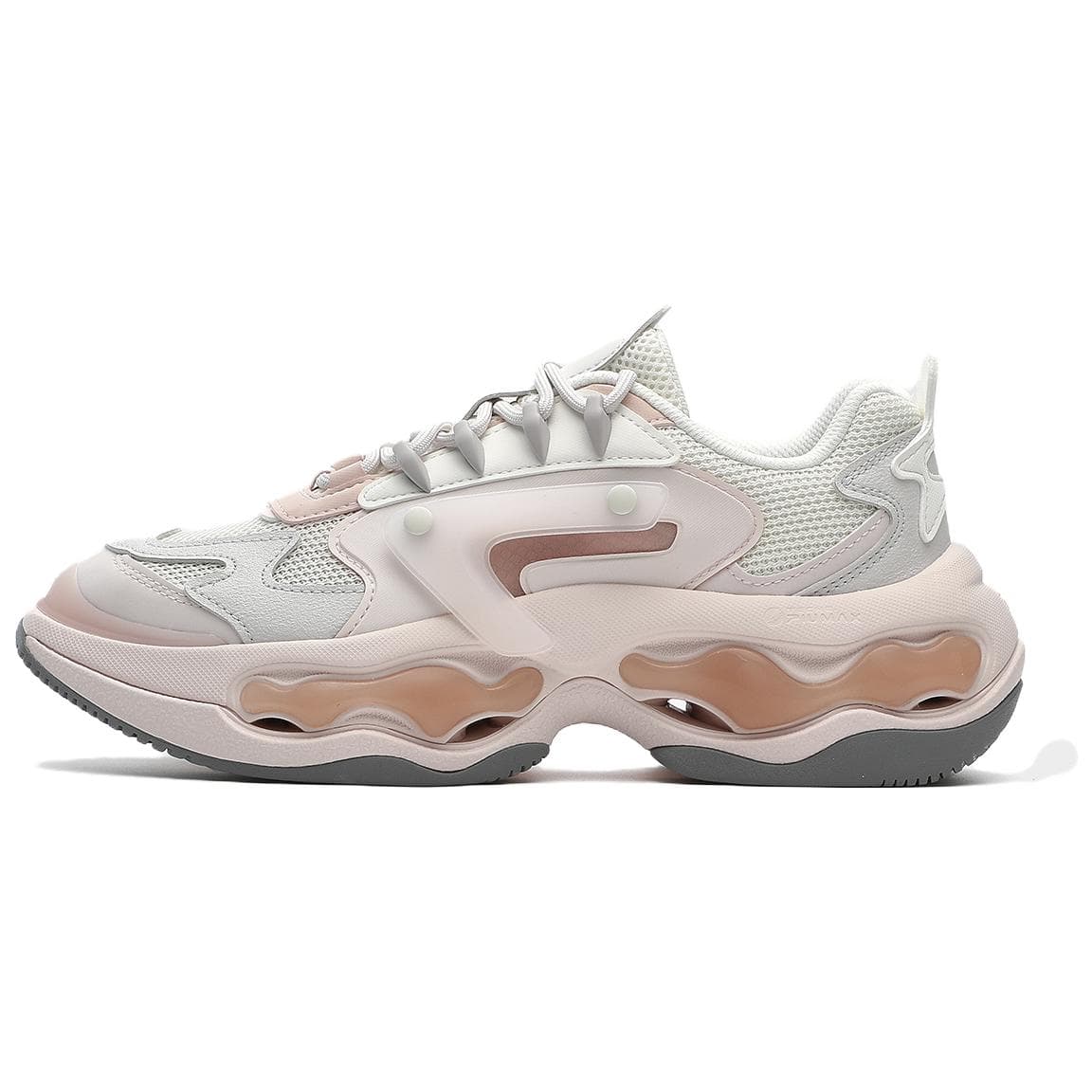 Кроссовки FILA FUSION Nebula Текстиль Синтетическая кожа Низкий топ Кроссовки с толстой подошвой Женские Зимние - изображение 1