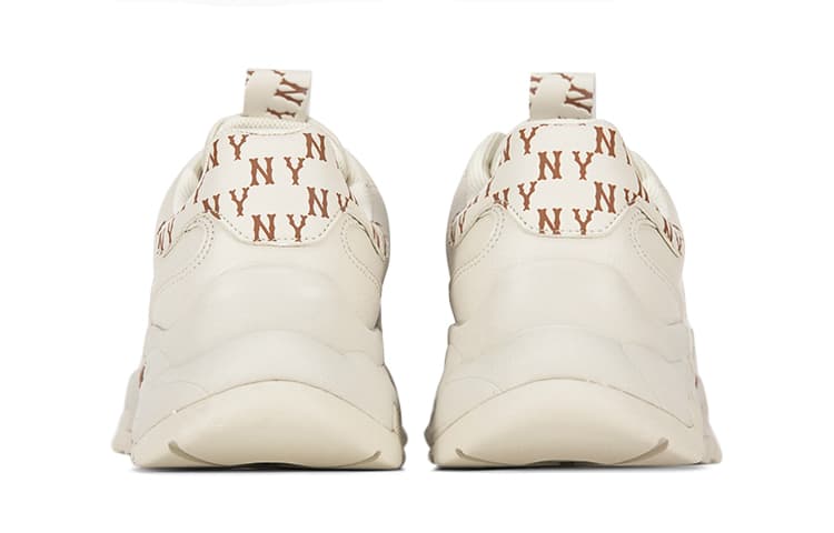 Кроссовки MLB Chunky Classic Monogram Ivory - изображение 5