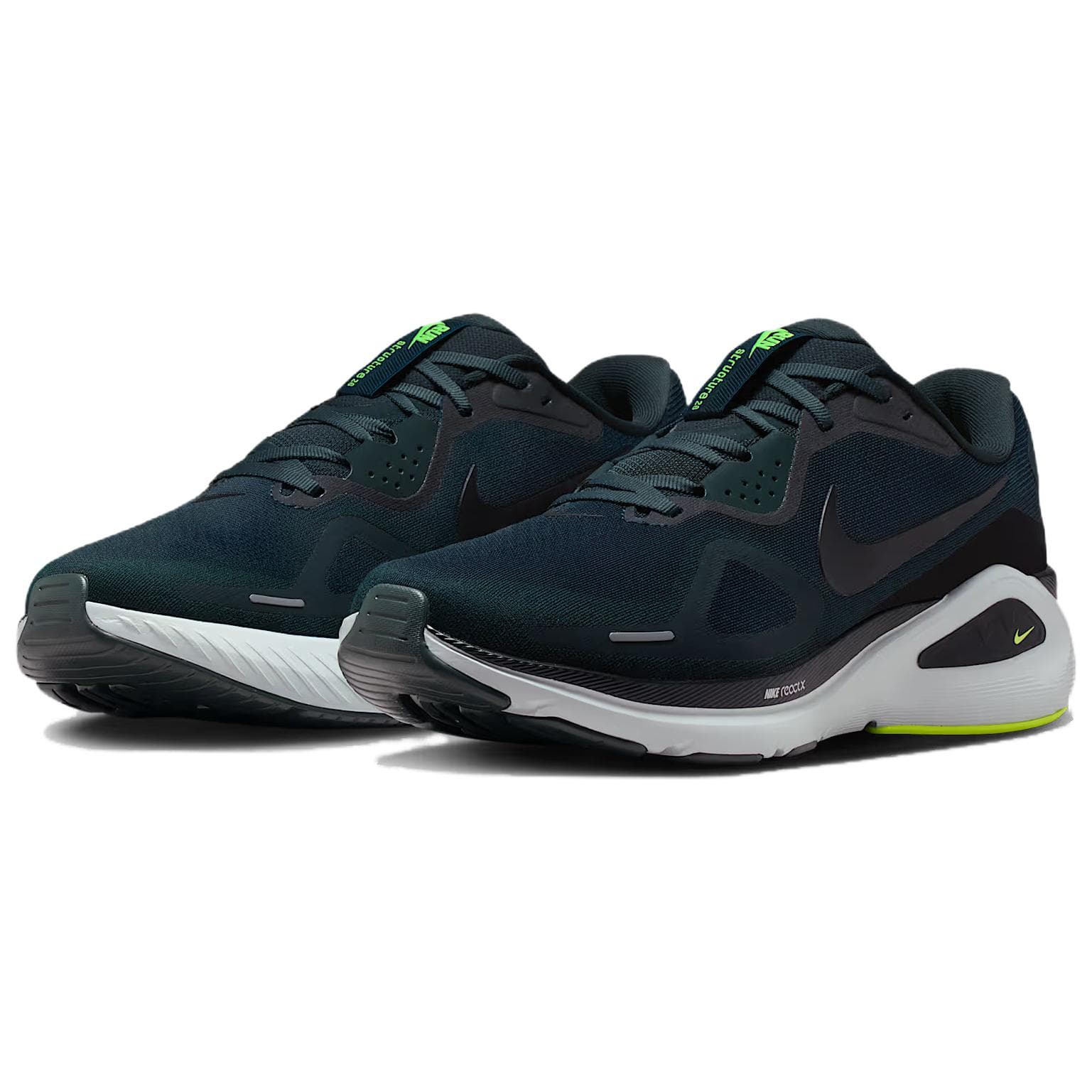 Кроссовки для бега Nike Zoom Structure 26 Беговые кроссовки Мужские Морской зеленый - изображение 3